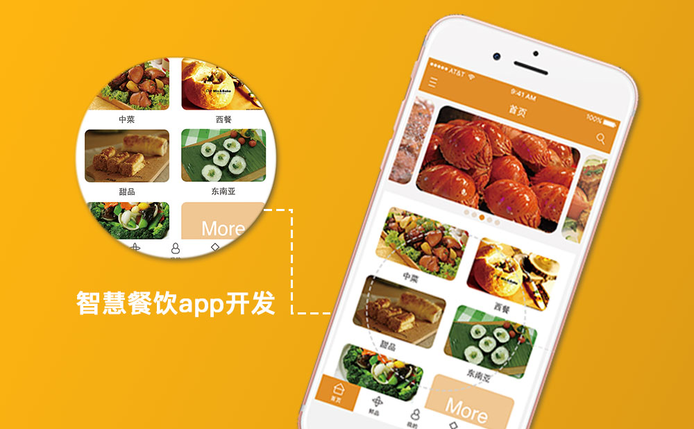 智慧餐飲app開(kāi)發(fā)：通過(guò)打通線(xiàn)上業(yè)務(wù)和后臺(tái)系統(tǒng)，打造自己專(zhuān)屬的餐飲APP
